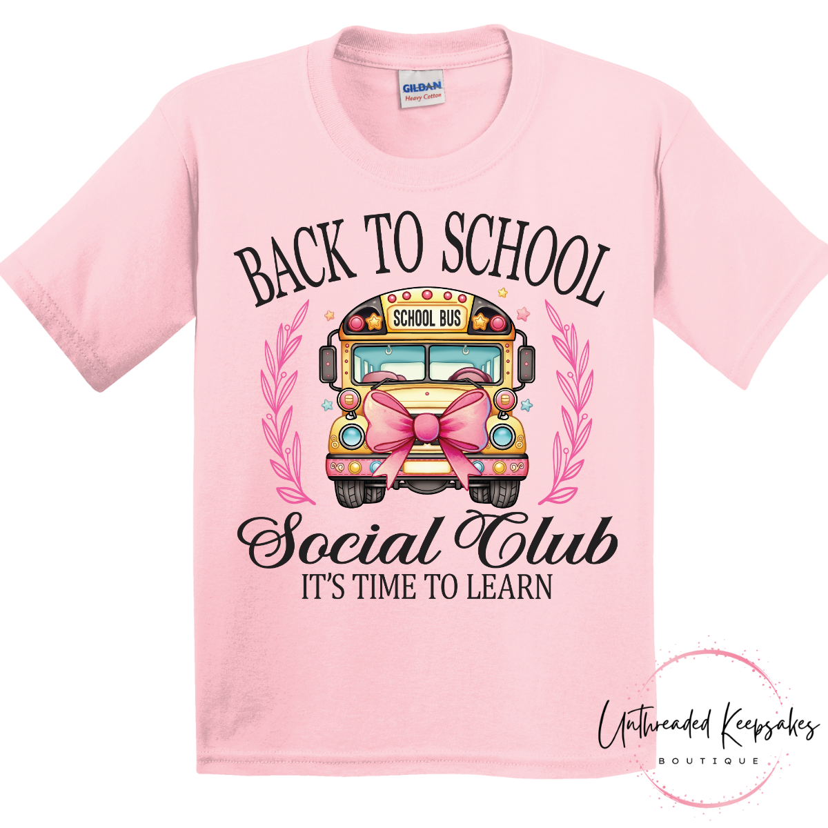 Back to School Social Club Toddler/Youth Graphic T-Shirt