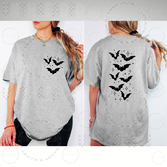 Bats spine design cute Women’s Graphic T-Shirt