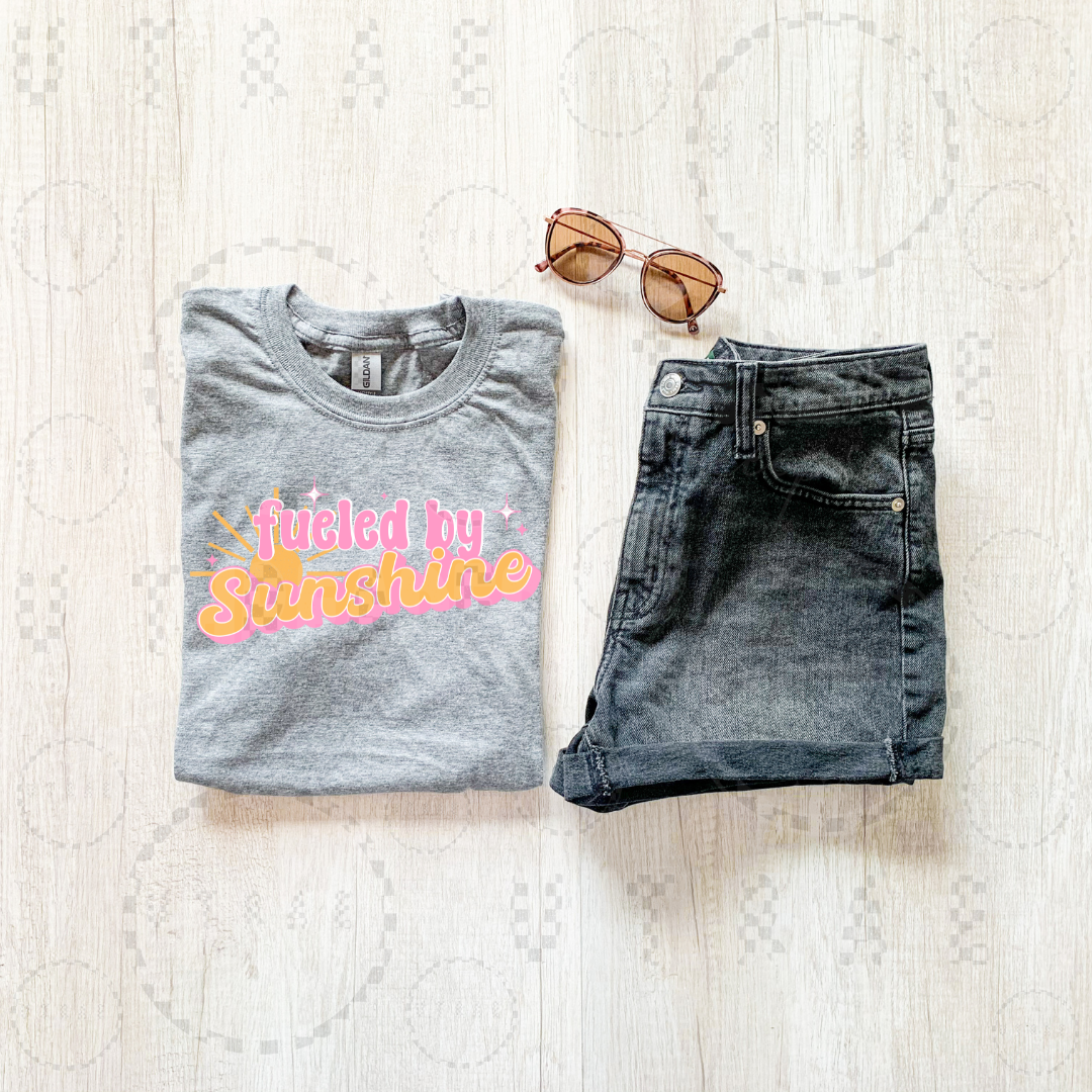 Fueled By Sunshine Women’s Graphic T-Shirt