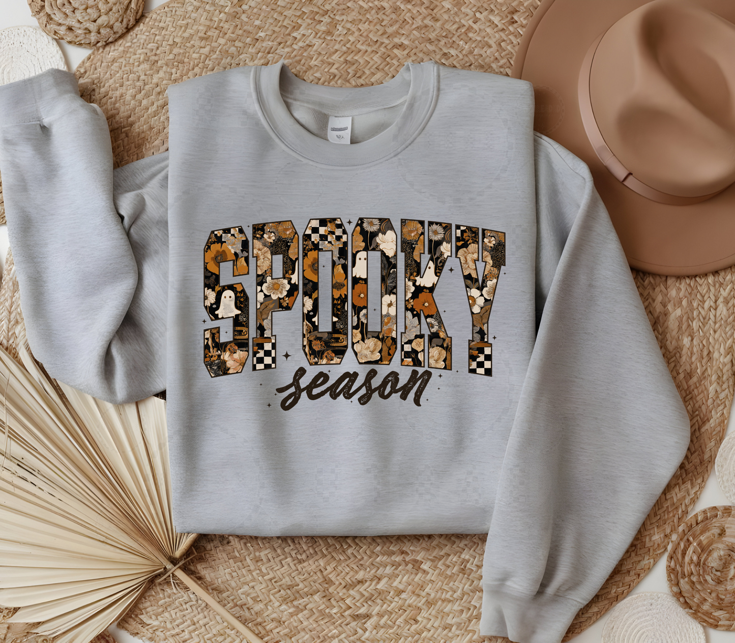 π Spooky Season Graphic Sweatshirt β Fall & Halloween Cozy Crewneck