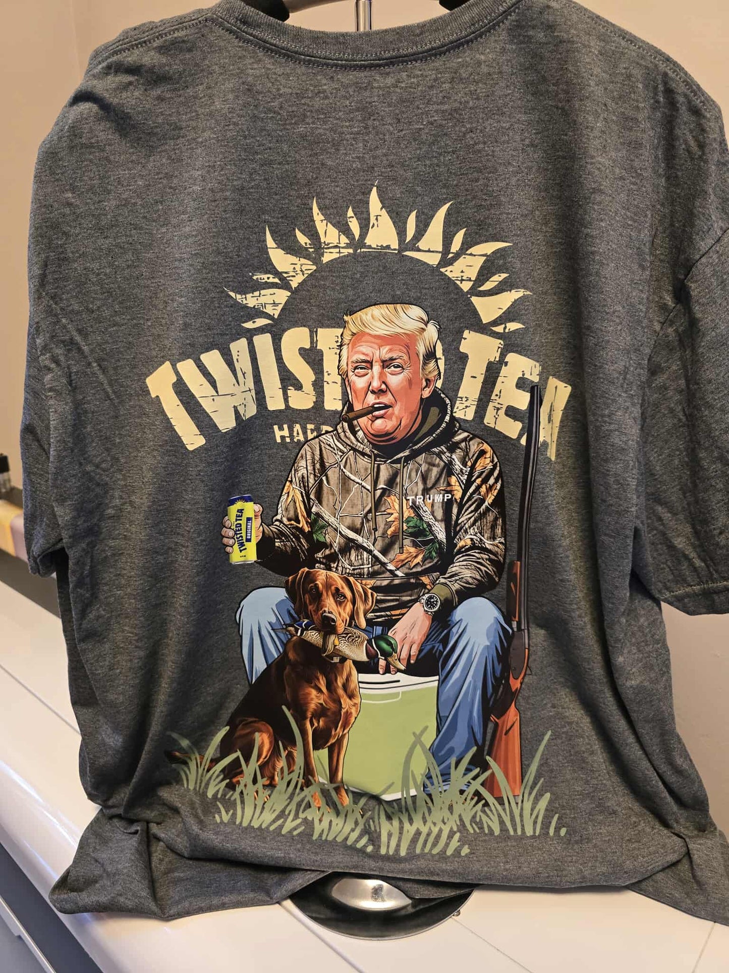 🦌 Twisted Tea Hunting Parody T-Shirt – XL – Funny Graphic Tee