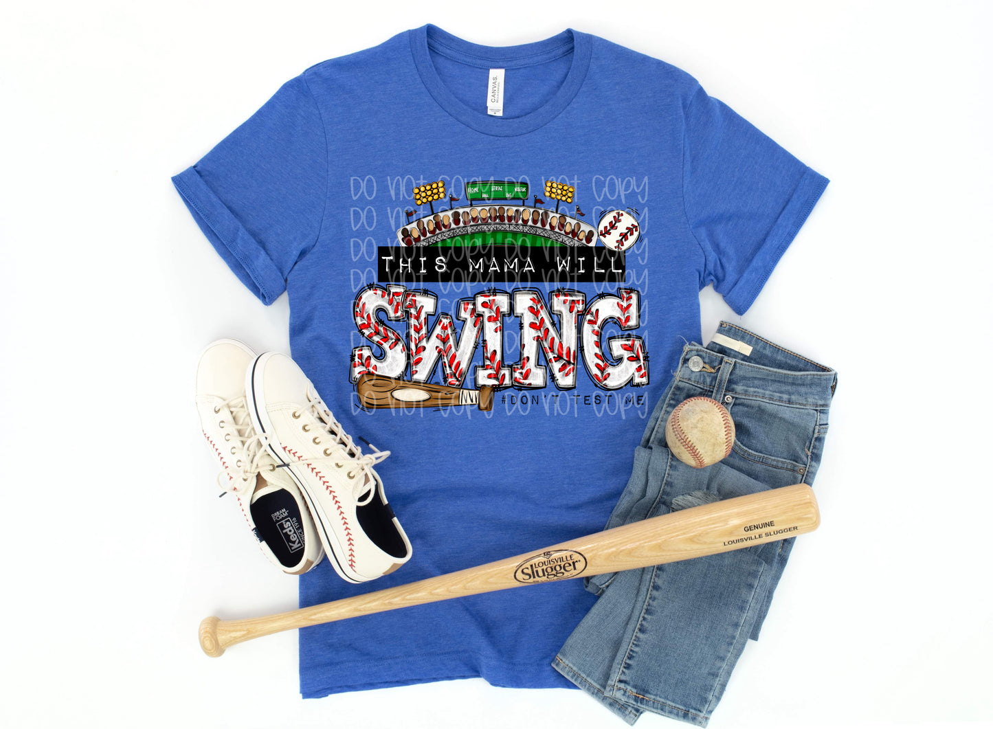 This Mama Will Swing Shirt, Baseball Mom Shirt, Game Day Tee, Baseball Graphic Shirt