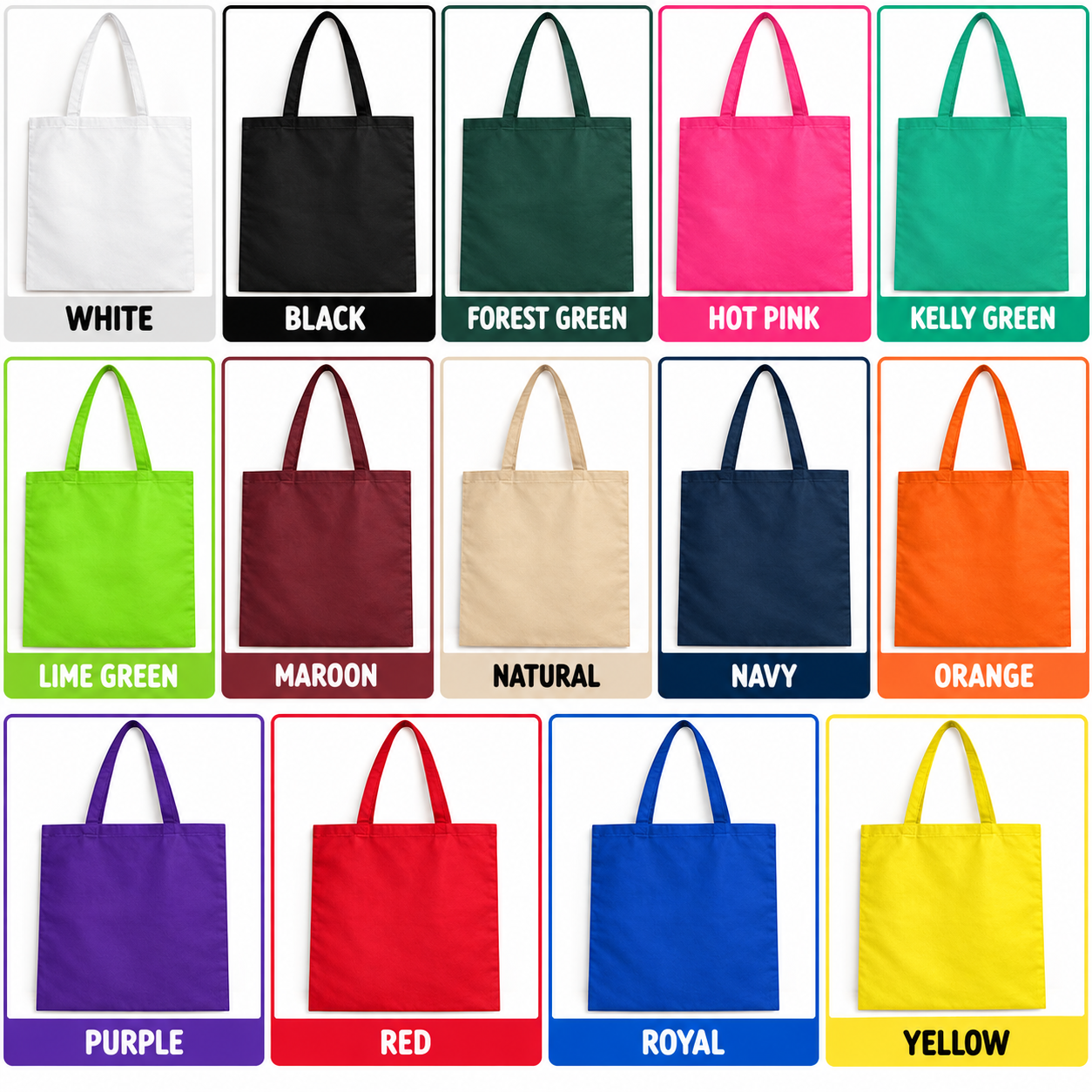 Happy Halloween Ghost Tote Bag | Pink & Orange Halloween Trick-or-Treat Bag