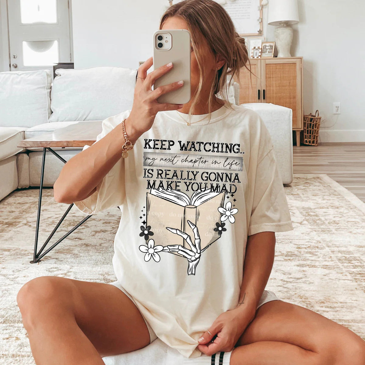 Keep Watching Next Chapter in My Life Is Really Gonna Make You Mad Womens Graphic T-Shirt
