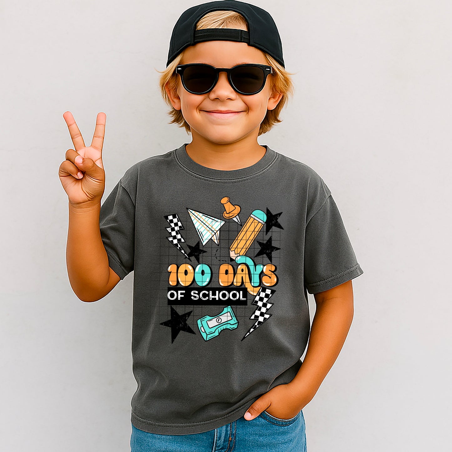 πβοΈ 100 Days of School Shirt for Kids πβ Classroom Celebration Tee