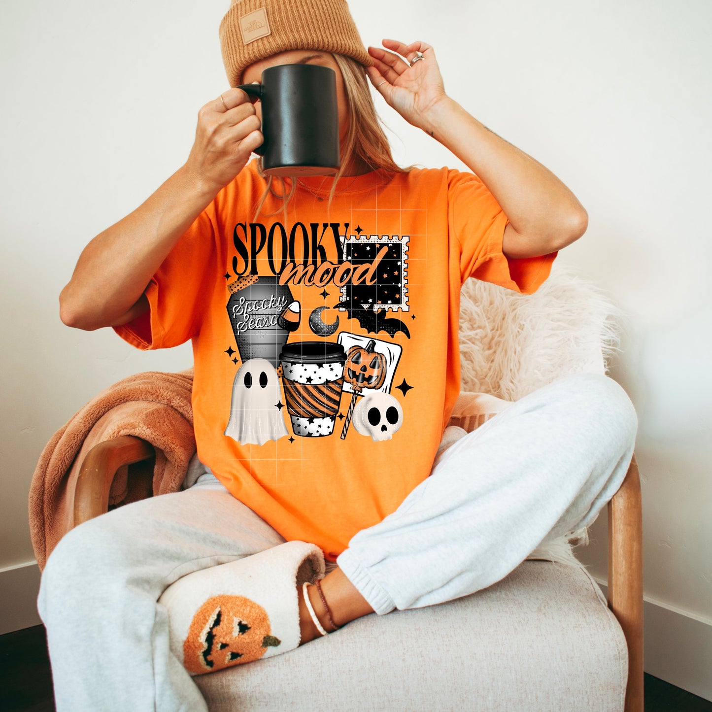 Spooky Mood – Halloween Vibes Graphic Tee