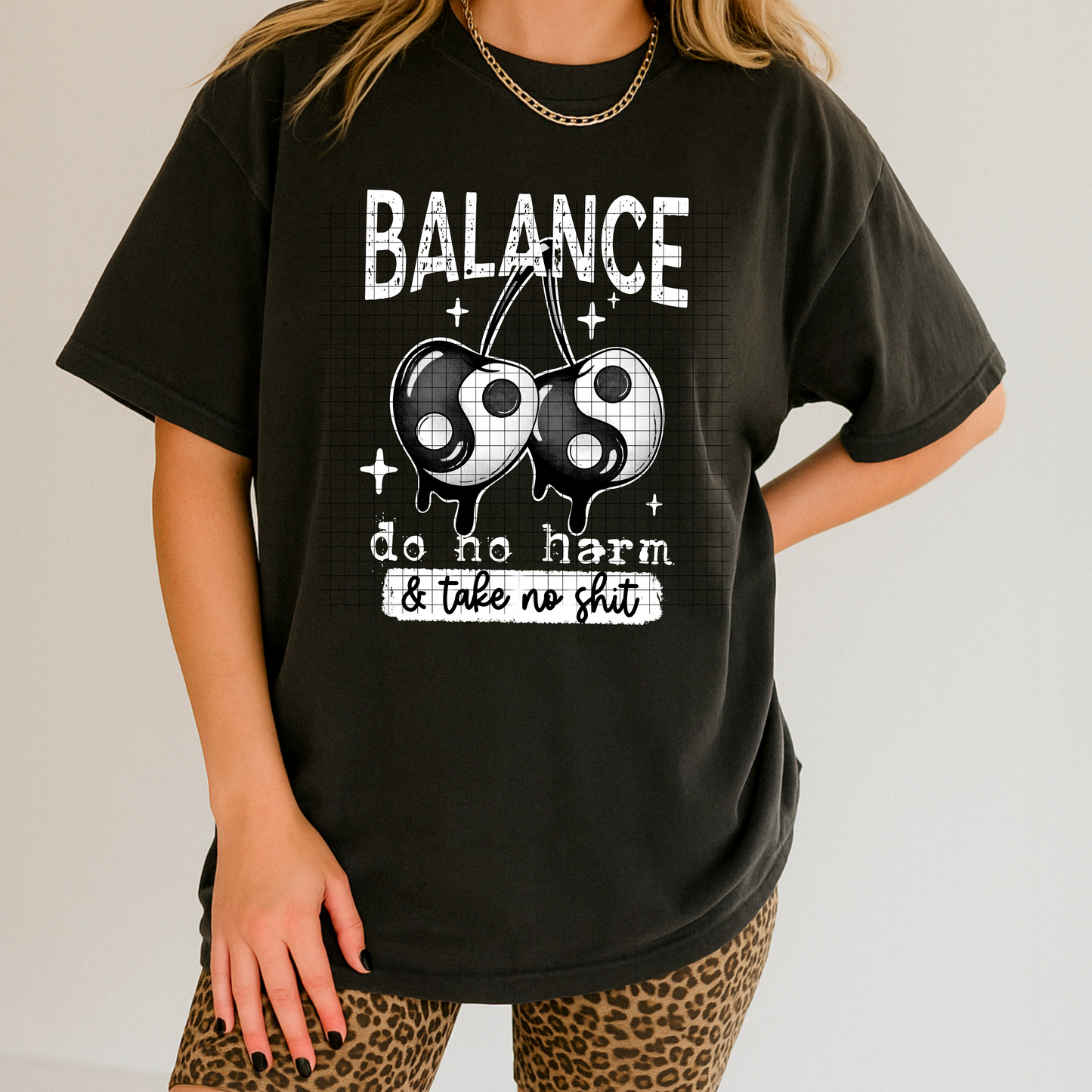 Balance Statement T-Shirt – Strong Energy Tee