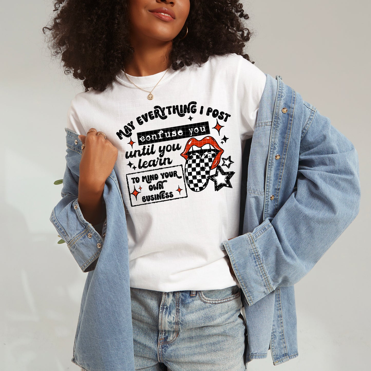 Everything I Post Graphic T-Shirt