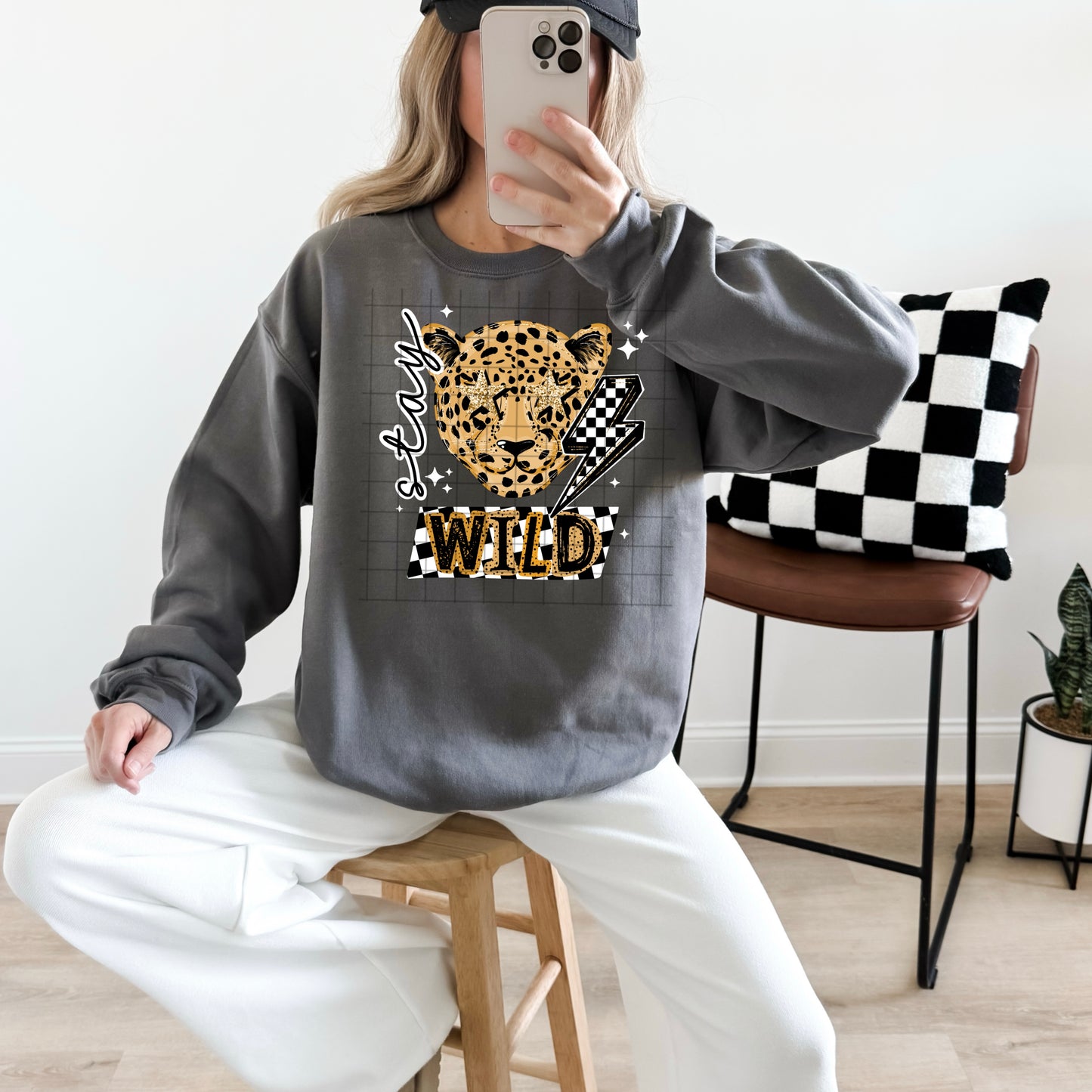 Stay Wild Graphic Crewneck