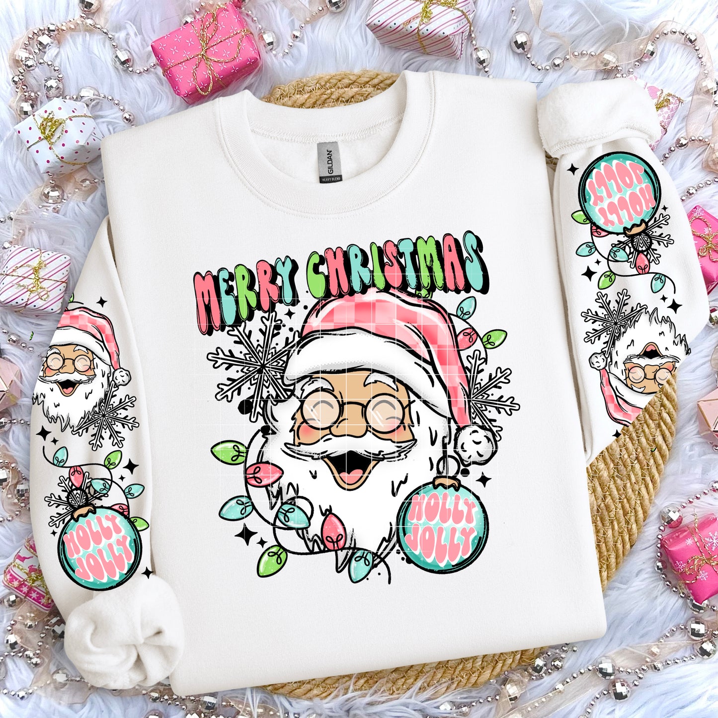 π
Holly Jolly Santa Christmas Sweatshirt πβ¨
