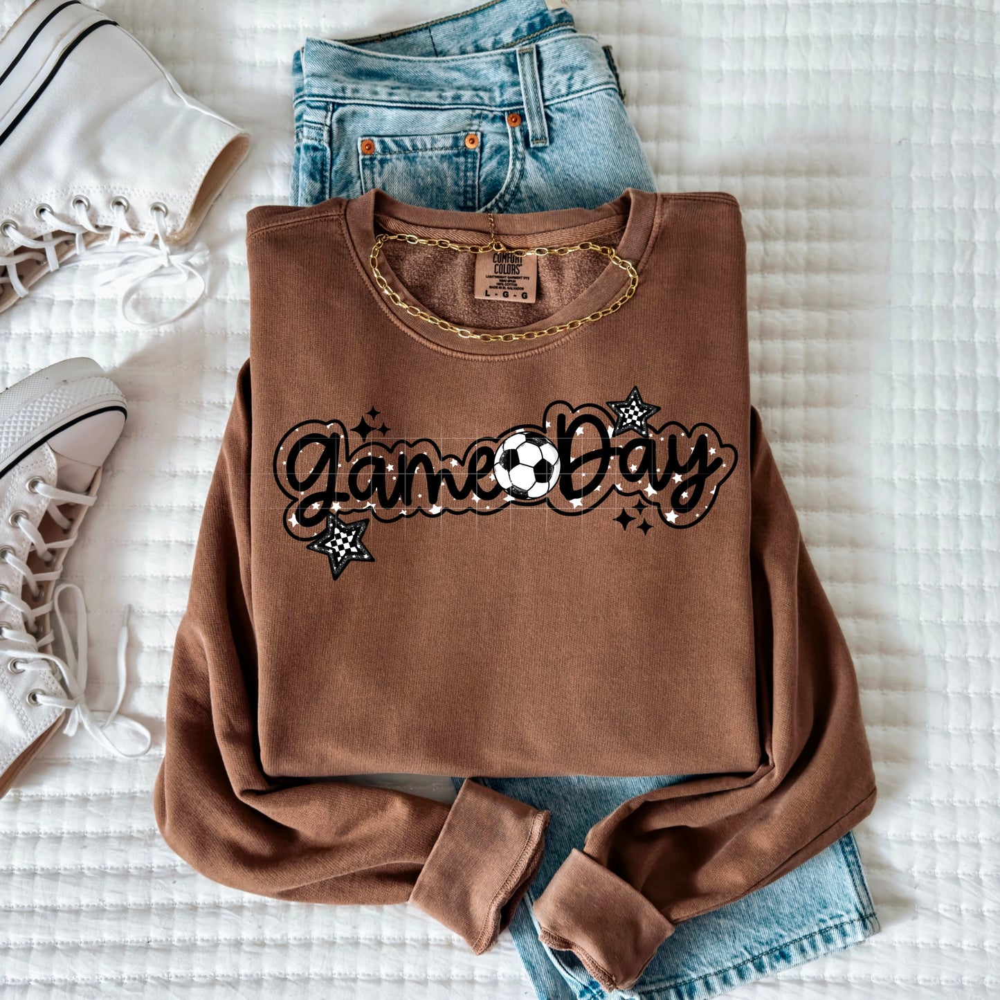 ⚽ Game Day Soccer Crewneck Sweatshirt ⭐