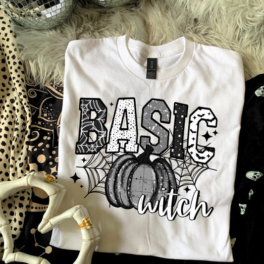 Basic Witch Graphic Tee 🖤🎃
