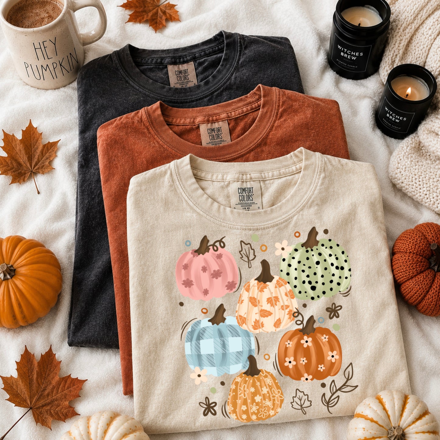 Pumpkin Patch Fall Graphic T-Shirt ππ