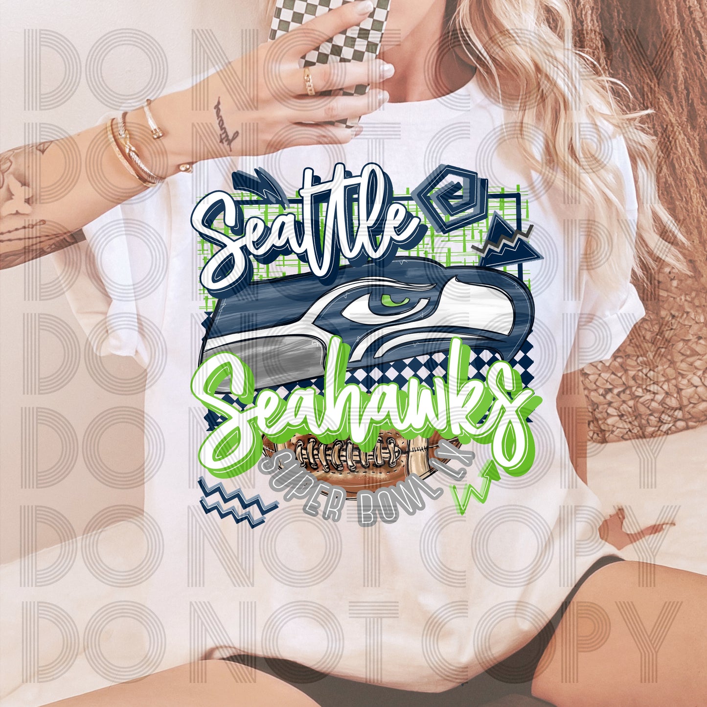 Emerald Bird Football Championship Tee