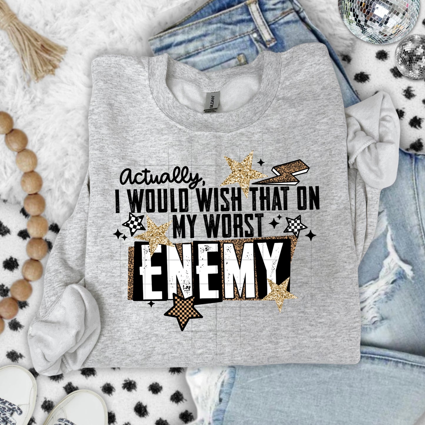 Worst Enemy Graphic Crewneck