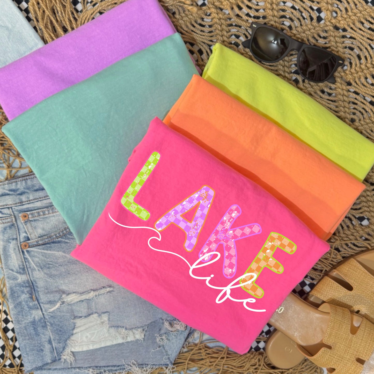 Lake Life Beach Life River Life Graphic Tee | Summer Shirt