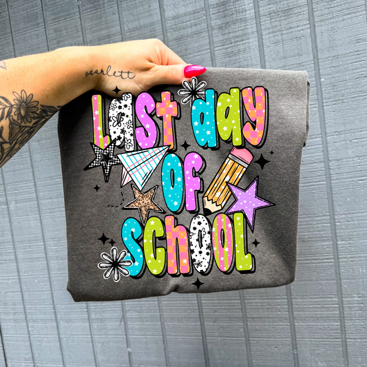 Last Day of School Tee π Retro Teacher Student Shirt