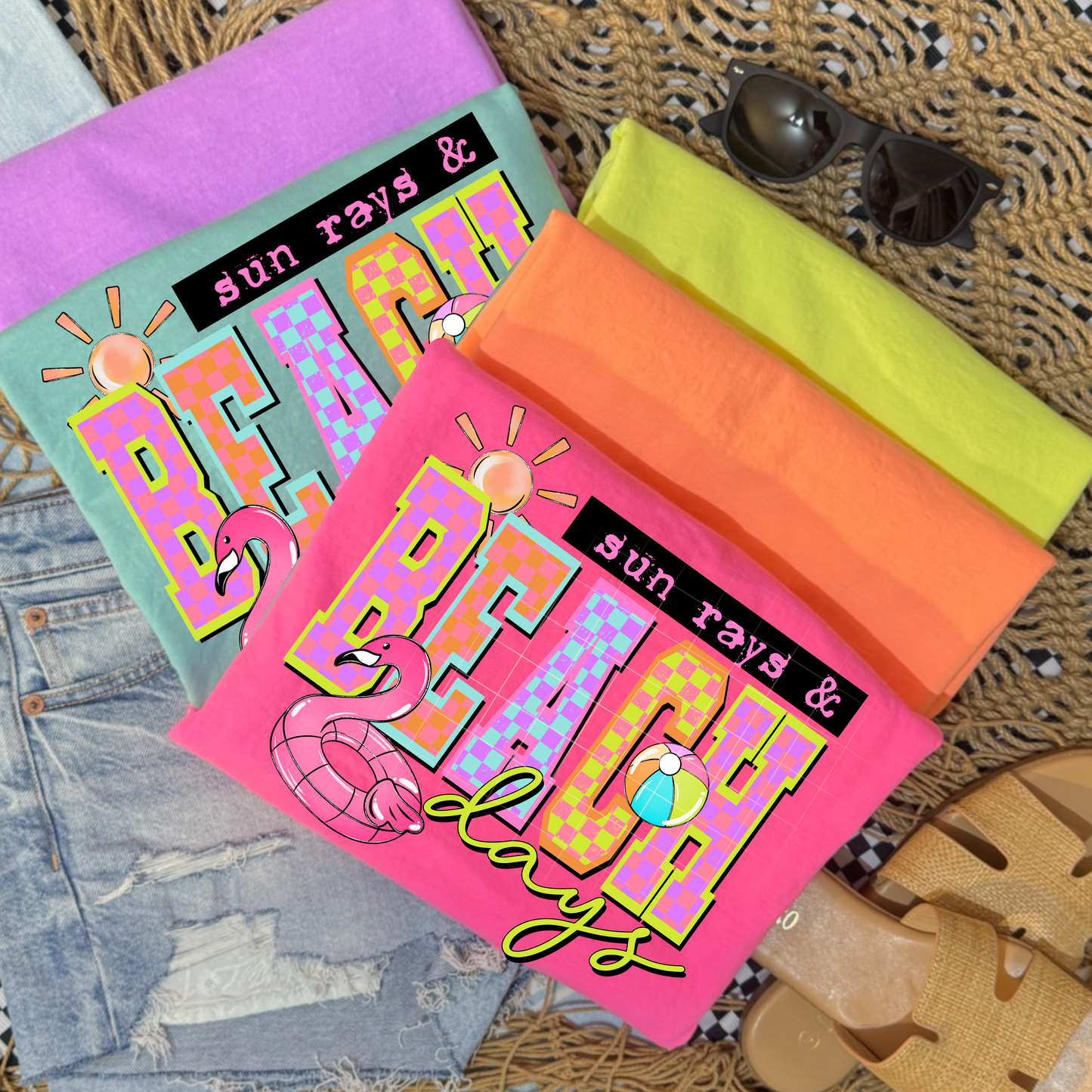 Beach Days T-Shirt | Bright Summer Graphic Tee