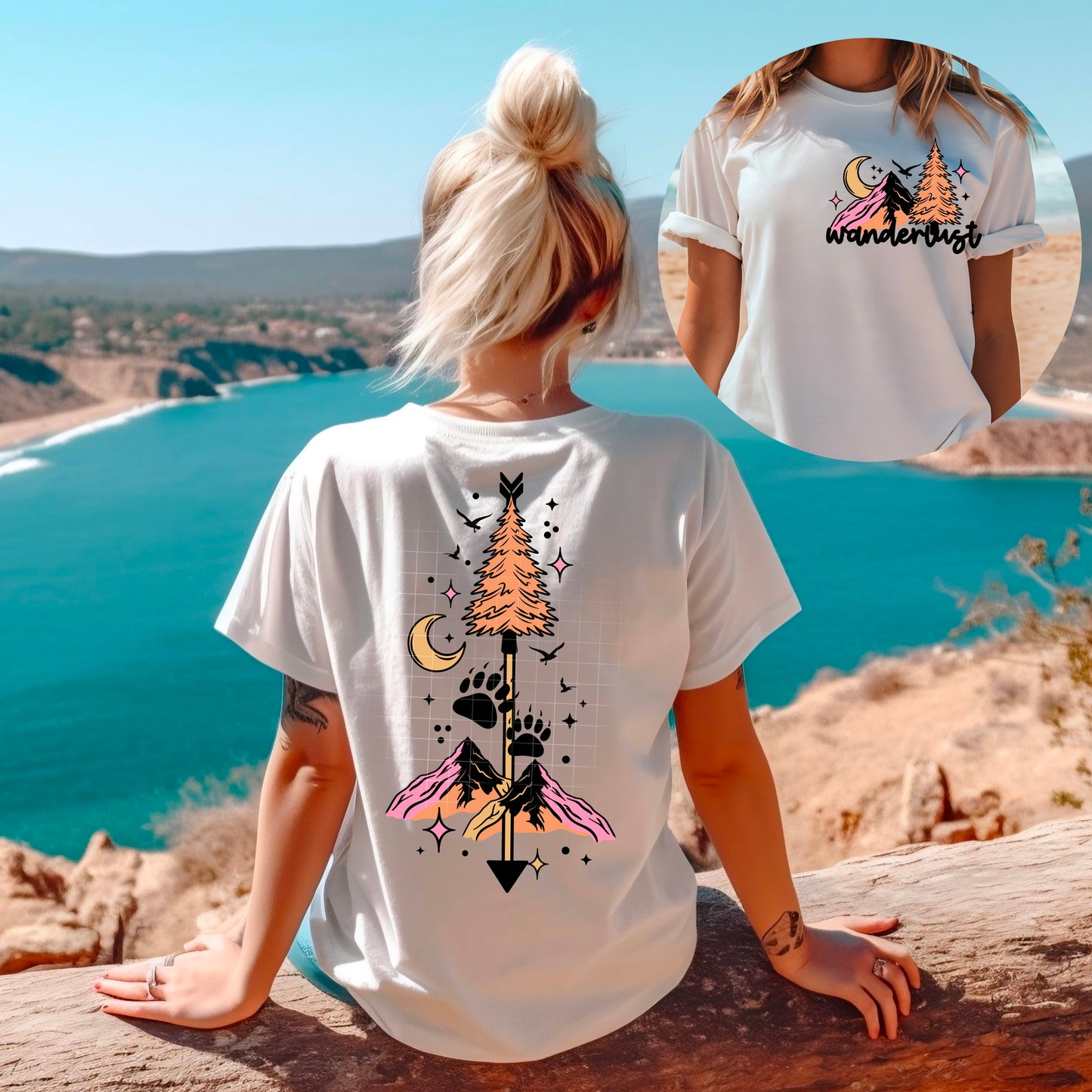Wonderdust Spine Women’s Graphic T-Shirt