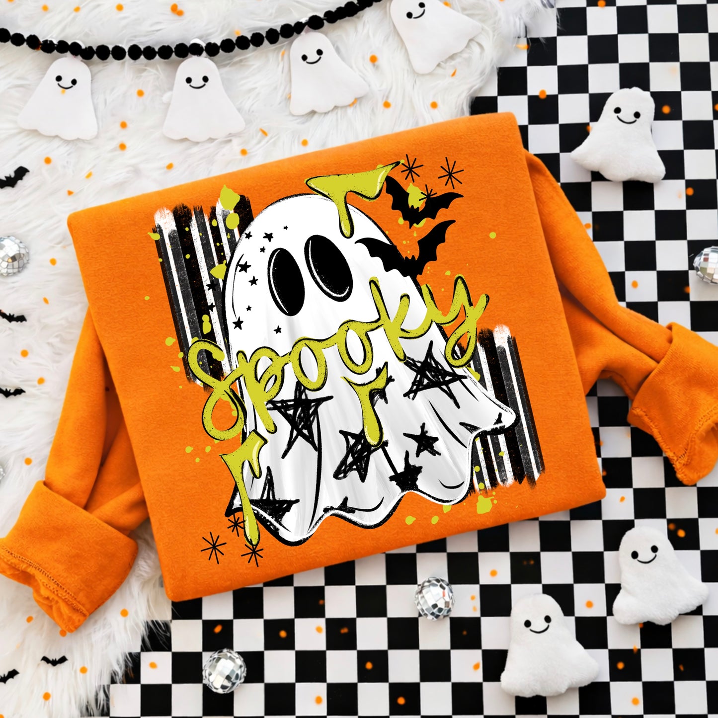 Spooky Ghost Halloween Crewneck Sweatshirt π»π€π