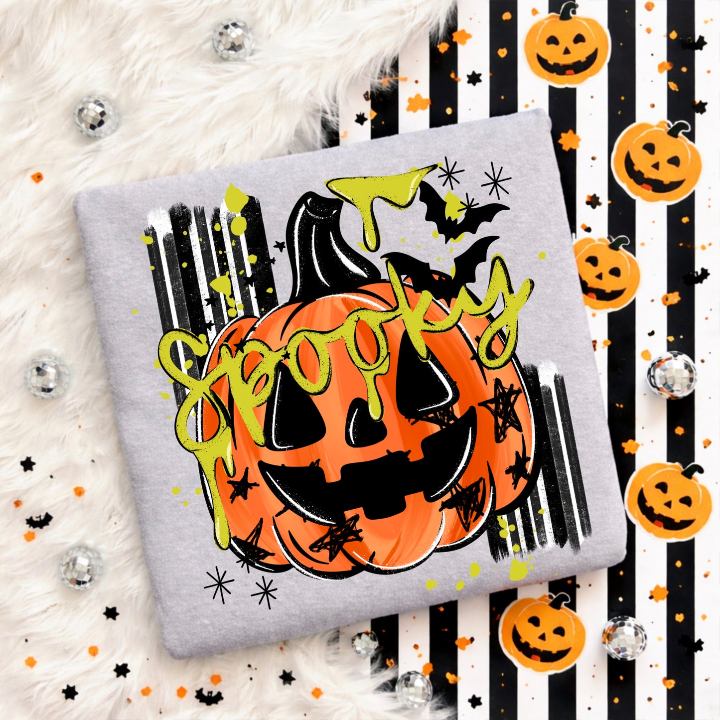 Spooky Pumpkin Halloween Crewneck Sweatshirt ππ¦π