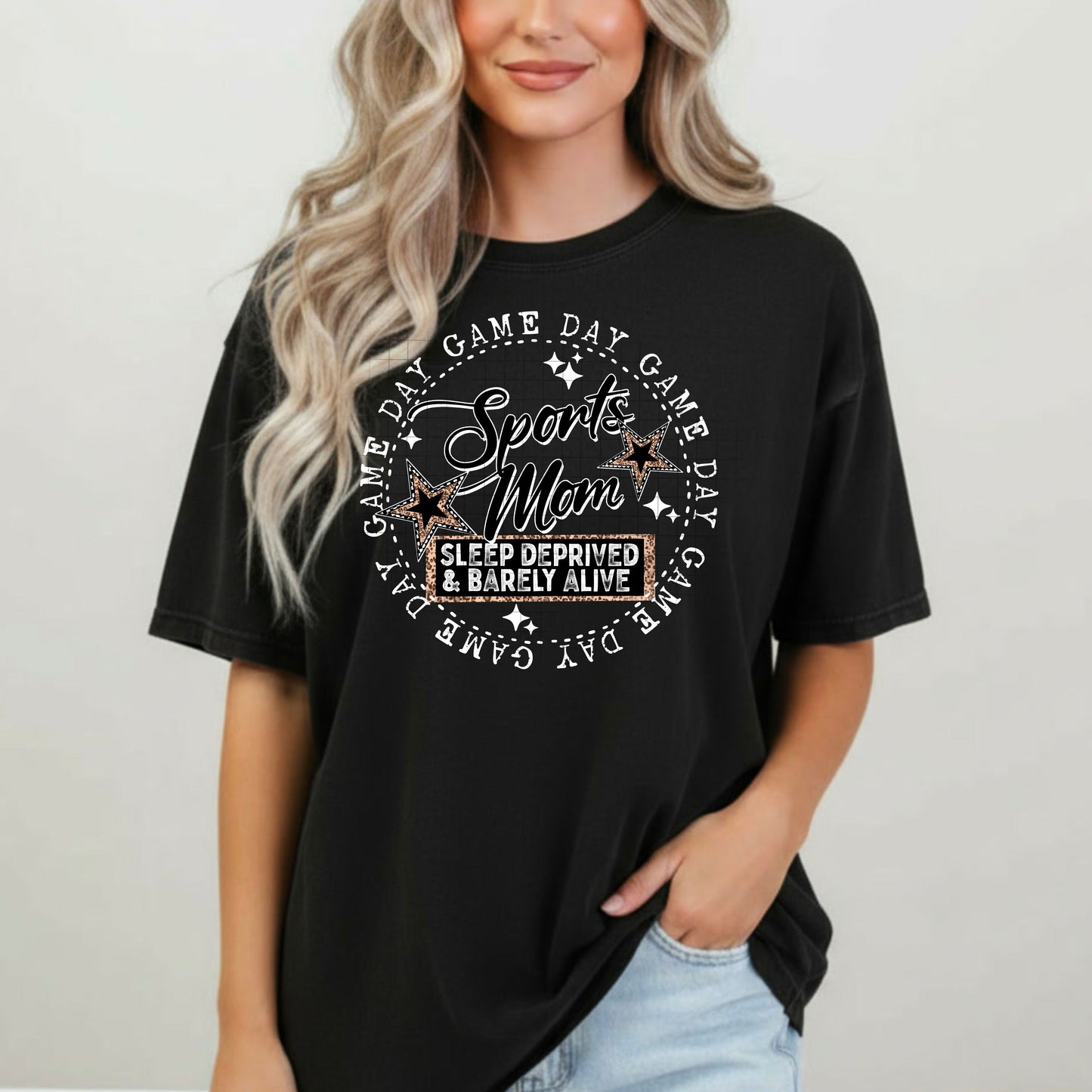 Sports Mom Game Day Graphic Tee | Unisex Soft Style T-Shirt