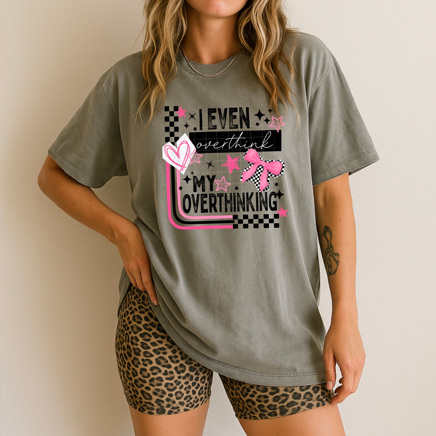 Funny Overthinker T-Shirt – Trendy Graphic Tee