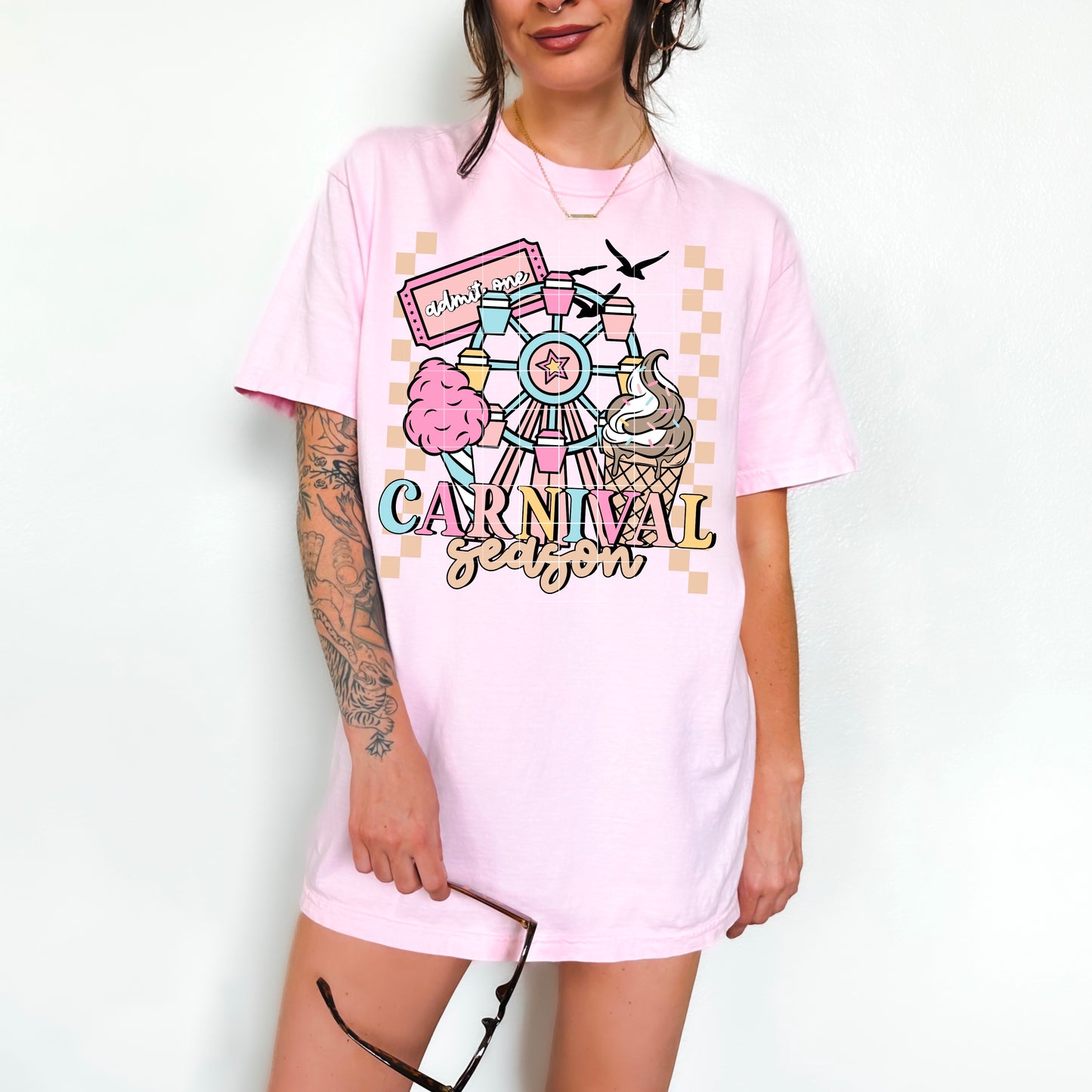 Carnival Season Womens Graphic T-shirt