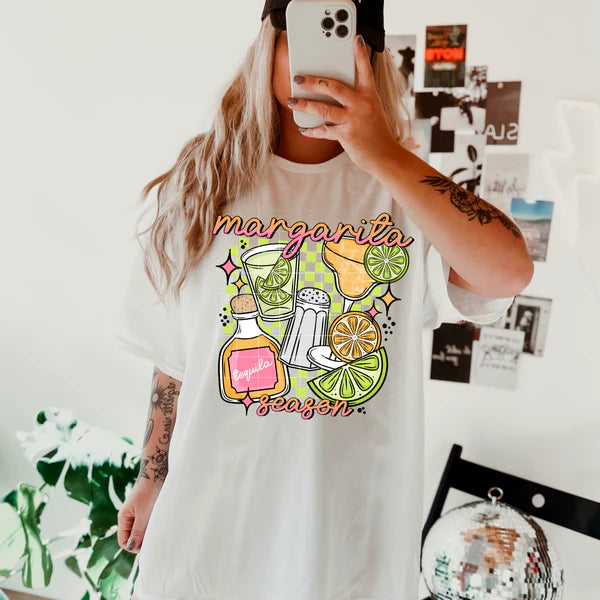 Margarita Season Womens Graphic T-shirt