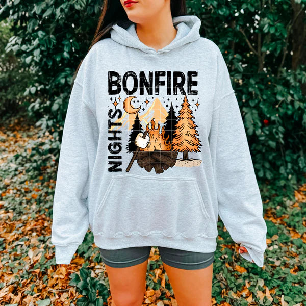 Bonfire Nights Women's Graphic Hoodie
