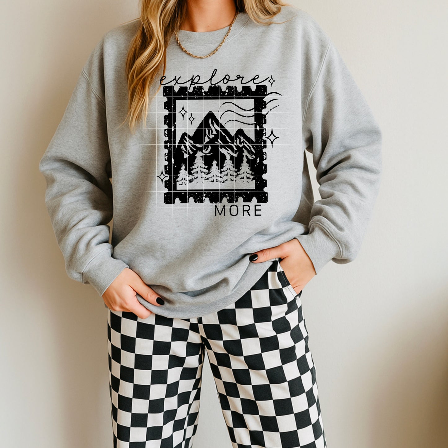 ๐๏ธโจ Explore More Mountain Sweatshirt ๐ฒ๐ซ
