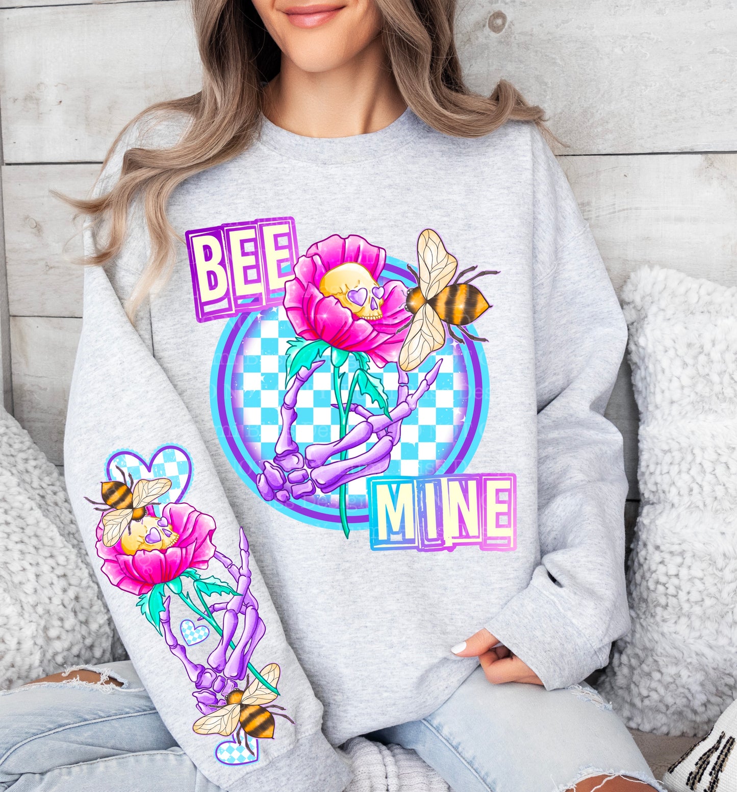 BEE MINE β Spooky Valentine Sweatshirt πππΈ