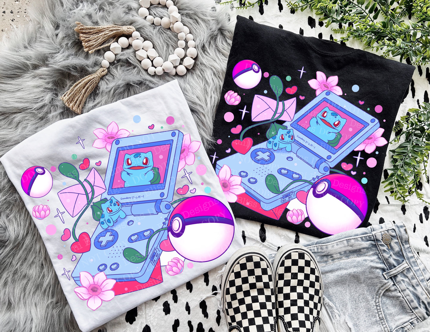 ๐น๏ธ Retro Floral Gamer Tee โ Unisex Graphic Shirt