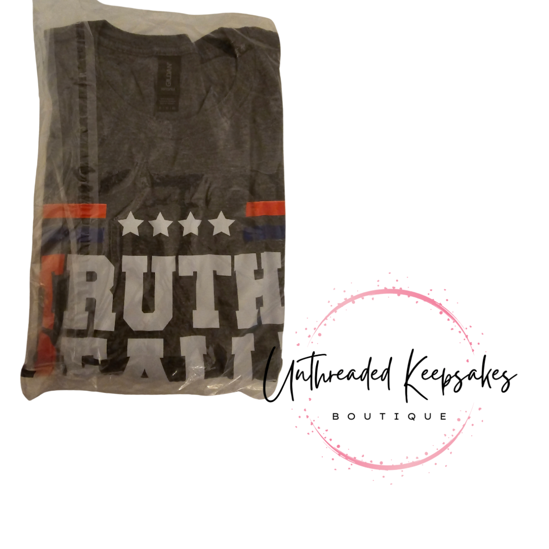 Trump “Truth” Graphic Tee – XL Pro-Trump Truth Social Shirt | Political Statement Apparel