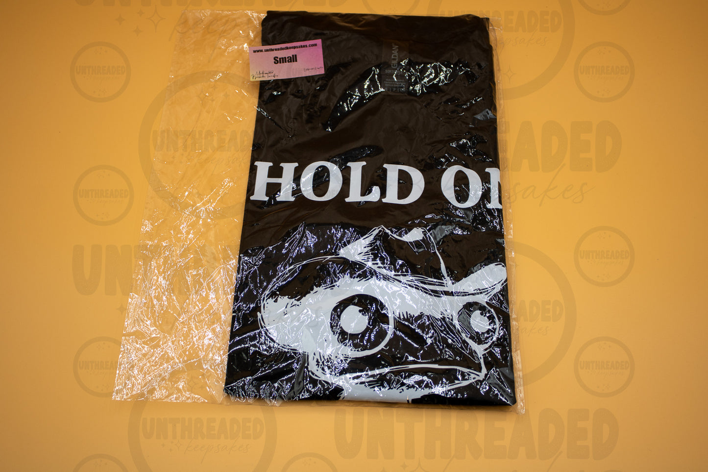 Hold On, Overstimulated Tee – Small Women’s Graphic T-Shirt | Cute Frog Design