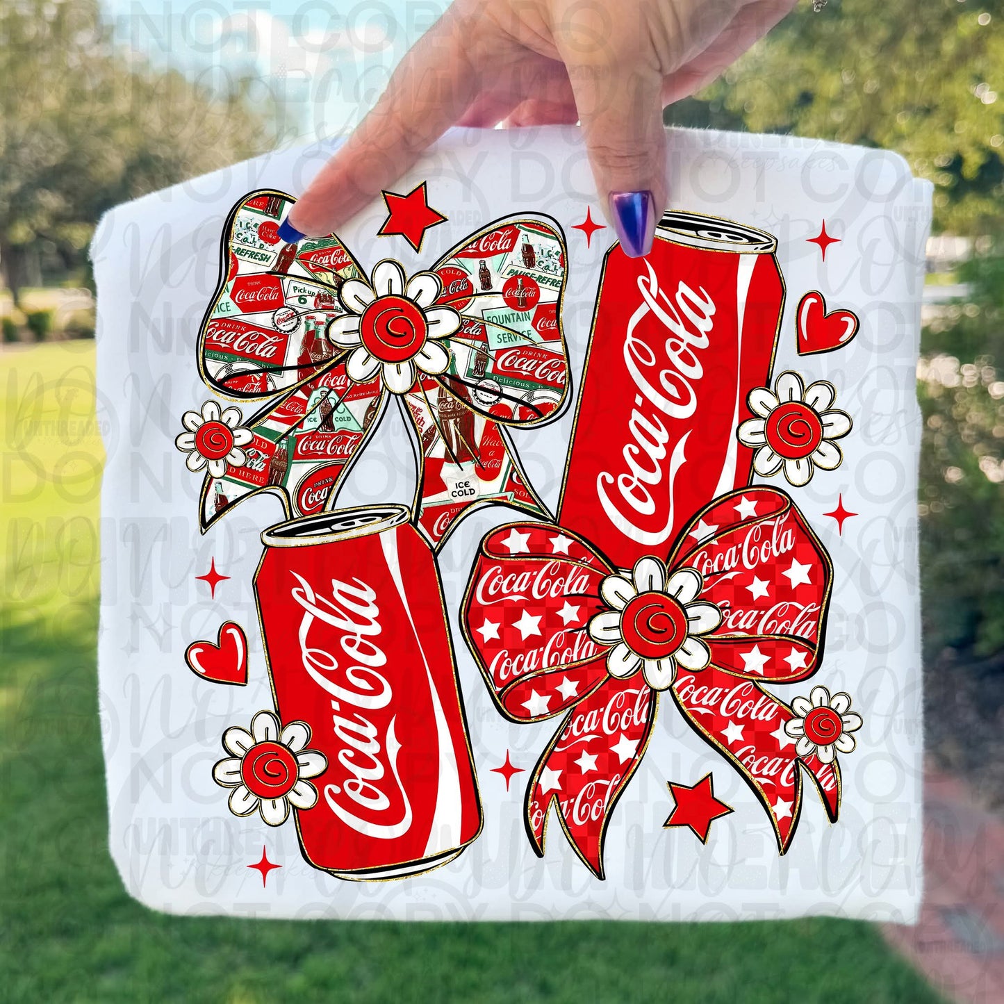 Coca-Cola Bow Graphic Tee – Classic Coke Lovers Shirt
