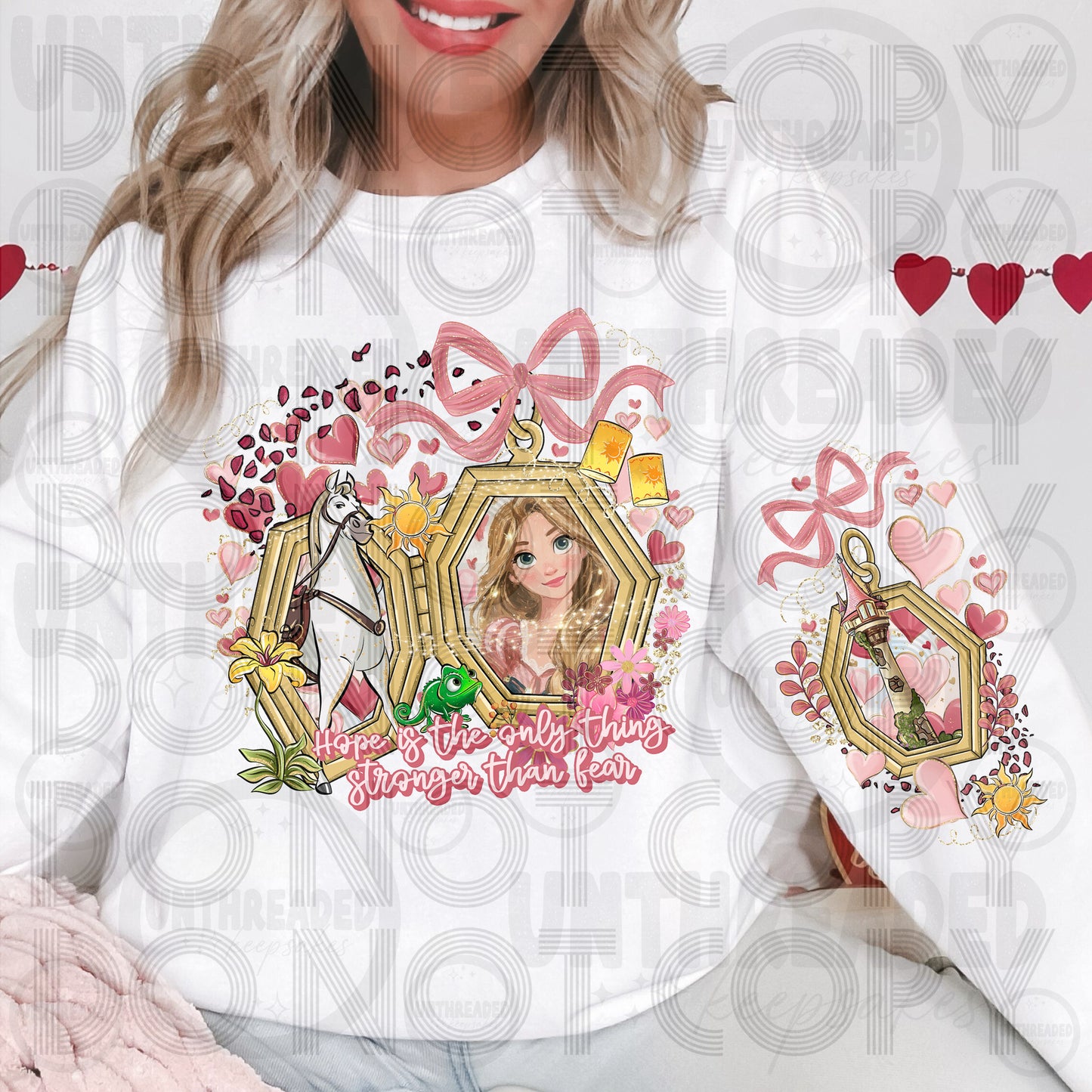 Hope Is the Only Thing Stronger Than Fear | Fairytale Sweatshirt