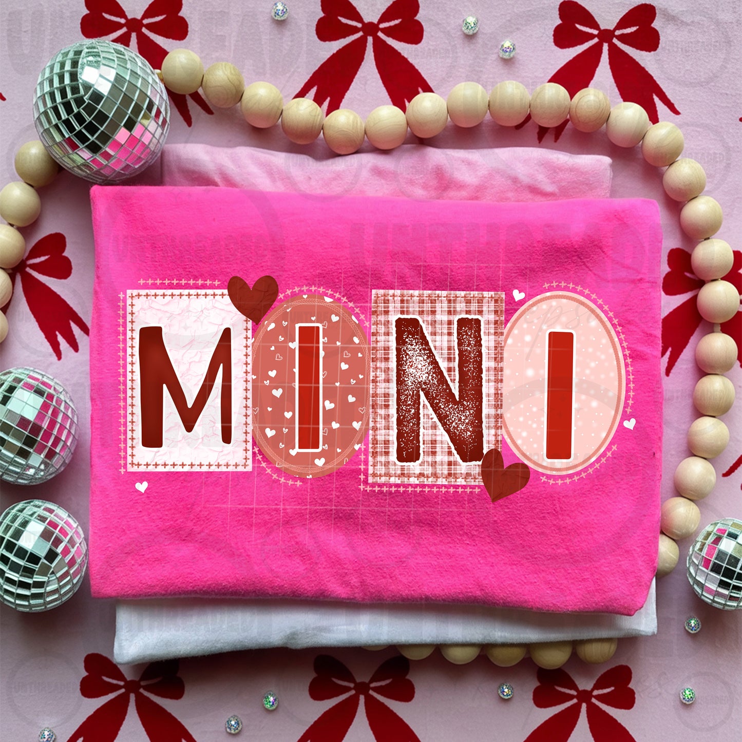 Mama & Mini Valentine Matching Shirt | Heart Design