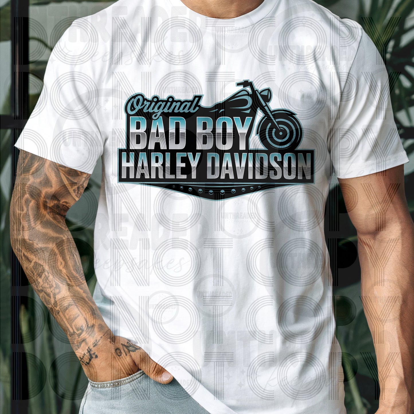 Original Bad Boy Biker Tee – Classic Motorcycle Graphic Shirt