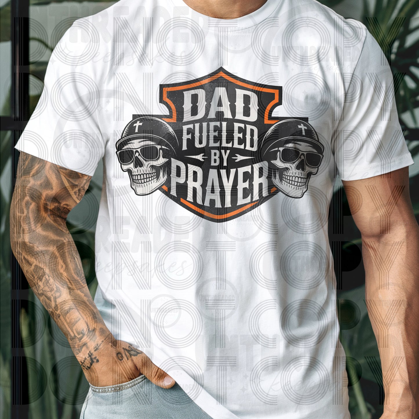 Faith Biker T-Shirt – Inspirational Motorcycle Graphic Tee