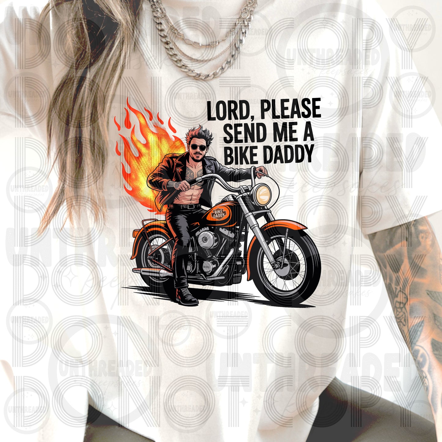Send Me a Bike Daddy T-Shirt – Funny Biker Graphic Tee