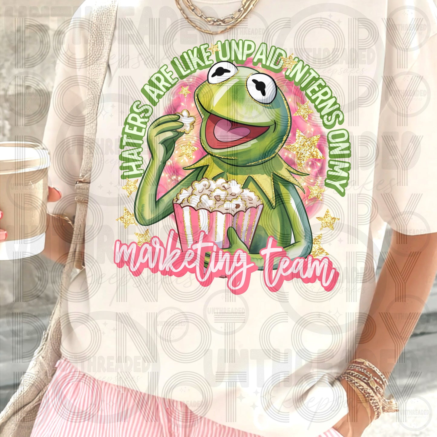 Haters Are Like Unpaid Interns Shirt | Funny Marketing Humor Tee | Sarcastic Graphic T-Shirt