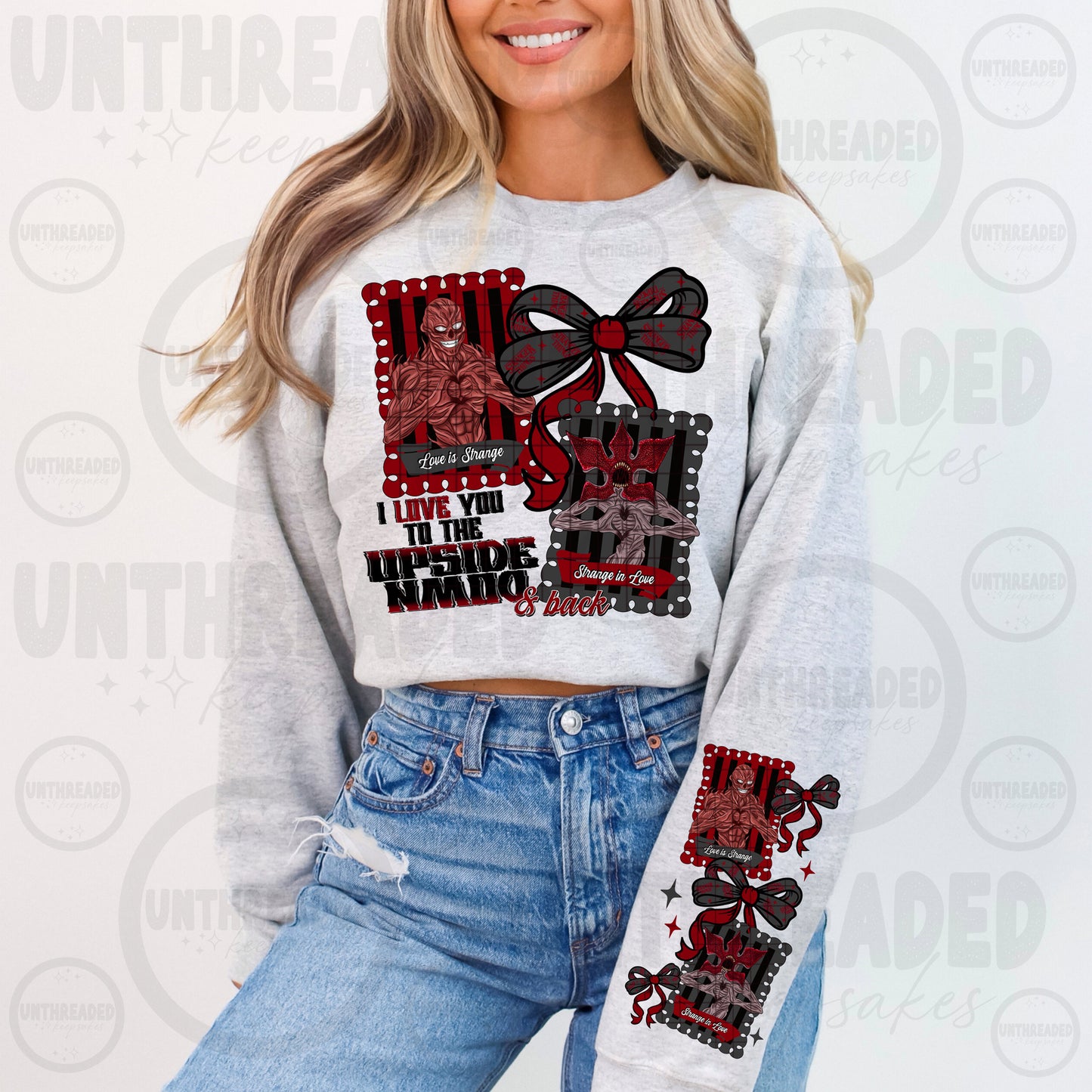Hawkins XOXO Valentine Graphic Sweatshirt | Retro Love Fan Inspired Shirt
