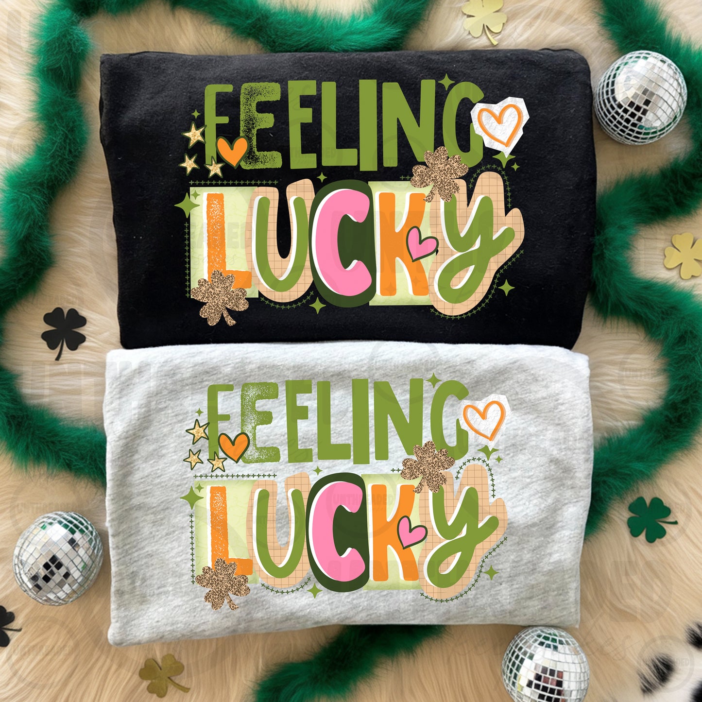 • Feeling Lucky Graphic Sweatshirt | Cute St. Patrick’s Day Crewneck