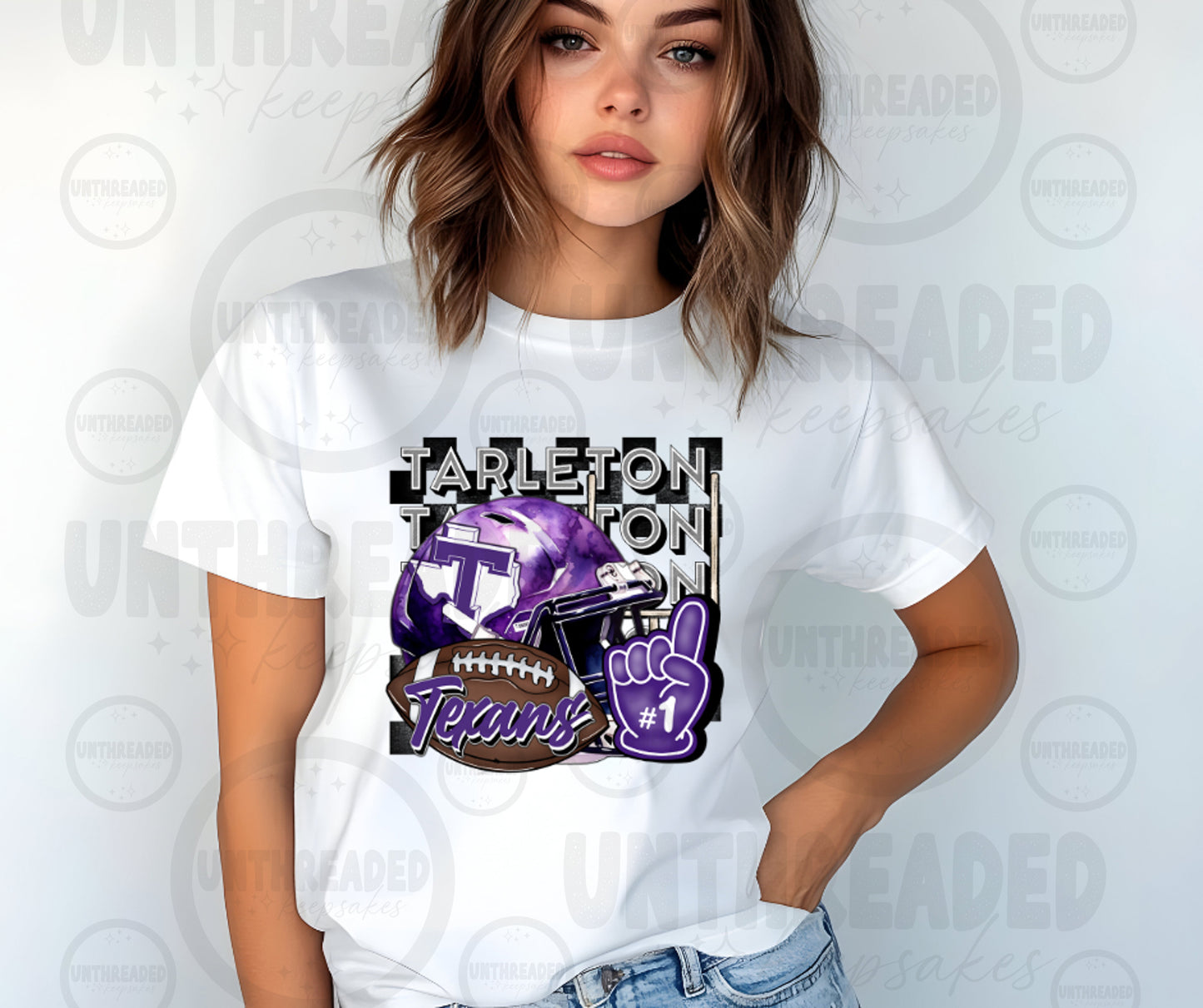 Football Season Graphic T-Shirt | Touchdowns & Team Spirit Tee TT
