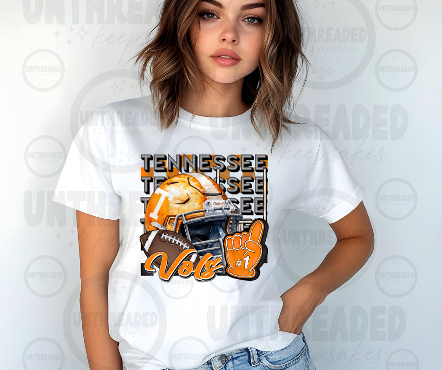 Football Season Graphic T-Shirt | Touchdowns & Team Spirit TeeTV