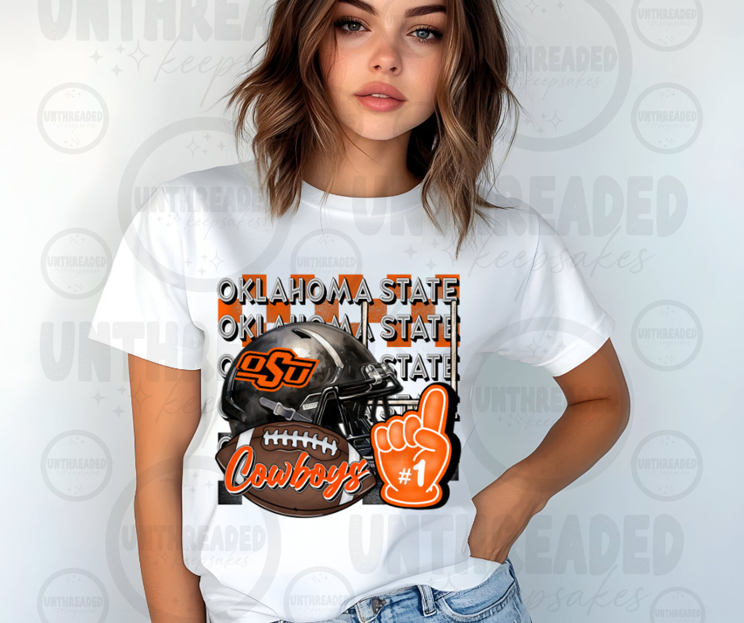 Football Season Graphic T-Shirt | Touchdowns & Team Spirit Tee OSC