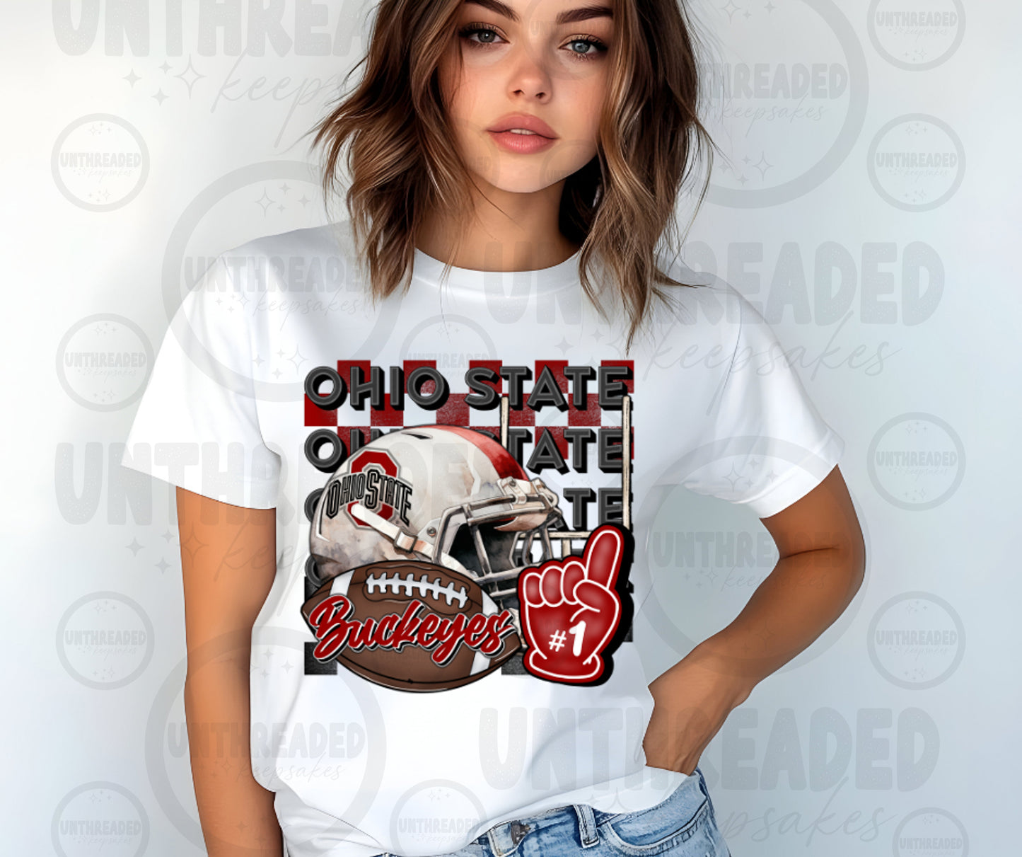 Football Season Graphic T-Shirt | Touchdowns & Team Spirit TeeOSU