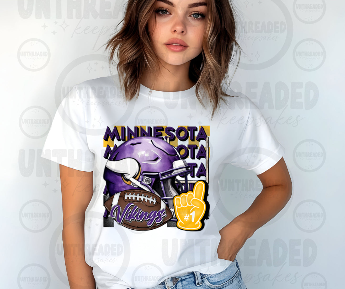 Football Season Graphic T-Shirt | Touchdowns & Team Spirit Tee MV