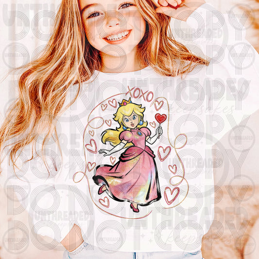 Youth Sweetheart Graphic Crewneck Gamming Boy and Girl